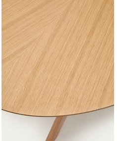 Stół z blatem w dekorze dębu 110x180 cm Naanim – Kave Home