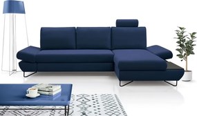 Narożnik LOFT z funkcją spania Regulowane zagłówki i podłokietniki Prawa strona Monolith 77