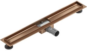 Mexen Flat korpus do odpływu liniowego 80 cm, miedź szczotkowana - 1C15080