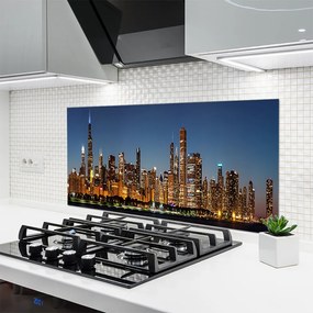 Panel Szklany do Kuchni Urok Miejskich Kamienic