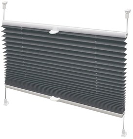 Antracytowa roleta 97x150 cm Plisé Verona – Gardinia