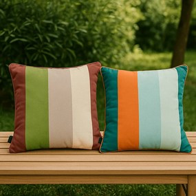 Poduszka ogrodowa PLUSHIO 50x50 cm - różne warianty Kolor: Bordowy