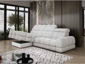 Narożnik TOLLO MINI S Lewostronny Elektryczna regulacja Solar 03 kolor Popielaty WERSAL