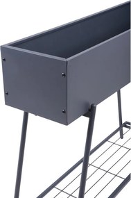 Stalowa podwyższona skrzynka na rośliny 30 cm Jasmine – Garden Pleasure