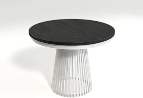 MINIO go for it, Stół rozkładany GORI w kolorze czarny Painflow/biały