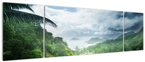 Obraz - Dżungla Seszeli (170x50 cm)