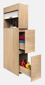 Szuflada rozdzielacza mebli łazienkowych Tasalo