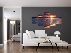 Obraz zachodu słońca (125x70 cm)