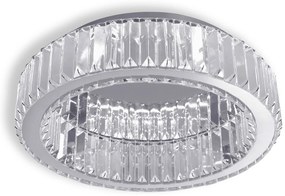 LAMPA KRYSZTAŁOWA PLAFON APP1742-C 40 cm CHROM