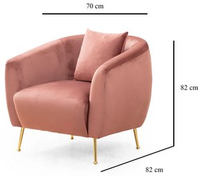 Fotel Eses Pink