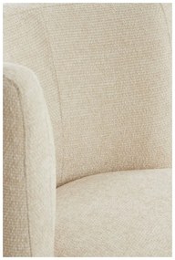 Kremowy fotel Kamova – Light &amp; Living