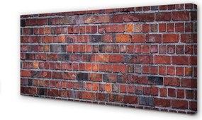 Obraz canvas na ścianę Industrialny Mur Z Cegły