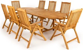 Doppler TAMAN DORSET FSC®, rozkładany stół 240/300, 8+1