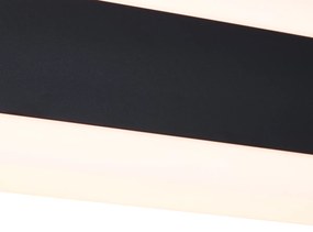 Zewnetrzna Nowoczesny Kinkiet / Lampa scienna czarny CCT 60 cm z LED IP54 - Vanya Nowoczesny Oswietlenie zewnetrzne