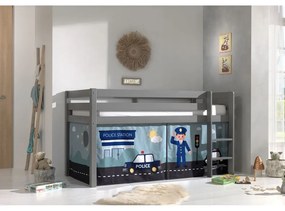 Zasłona dziecięca do łóżka 4 szt. 195x75 cm Police – Vipack
