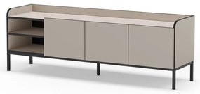 Kremowa szafka pod TV 160x55x42 cm Adara – Marckeric