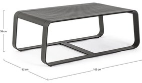 Aluminiowy stolik ogrodowy 62x105 cm Merrigan – Bizzotto