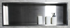 Półka wnękowa ścienna ze stali nierdzewnej BS903010