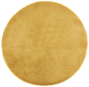 Dywanik ze sztucznego futra, Ø 80 cm