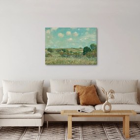 Obraz - Alfred Sisley,  Meadow, reprodukcje (70x50 cm)