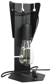 Czarna lampa stołowa (wysokość 31 cm) Viking – Nice Lamps