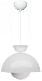 Lampa wisząca z metalowym kloszem ø 25 cm Arta – Opviq lights