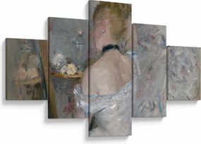 Obraz - Berthe Morisot, Woman at Her Toilette, reprodukcje (125x70 cm)