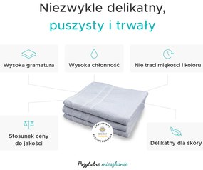Ręcznik hotelowy Royal 50 x 100 cm biały, 100% bawełna