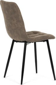 Zestaw krzeseł do jadalni Vintage CT-281 BR3, 4 szt.