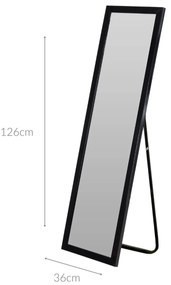 Lustro stojące prostokątne 126 cm