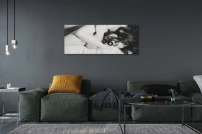 Fotoobraz na płótnie Spokój Śpiącej Kobiety