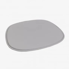 Poduszka 39x34,5 Cm Na Krzesło Z Ekoskóry Scand Grey - Sklum