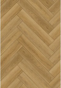 Mexen Chattanooga próbka paneli winylowych jodełka SPC 6,5 mm, podkład 1,5 mm, 4 V-Fuga, Dąb - F1178-S