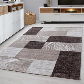 Dywan nowoczesny Parma prostokąty brązowy 240 cm x 340 cm