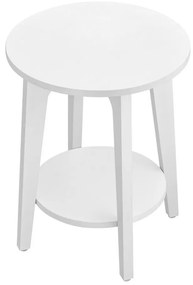 Stolik boczny KAEL biały