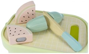 Tooky toy drewniany zestaw żywność warzywa owoce