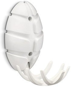 Biały haczyk ścienny Bug – Spinder Design