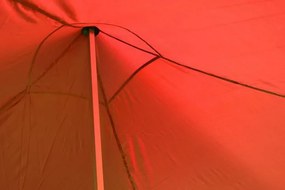 Pawilon ogrodowy PROFI rozkładany 3 x 3 m - winny, 4 ściany