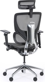 Krzesło biurowe wielofunkcyjne WINSTON SA, szary