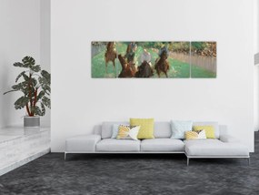 Obraz - Edouard Manet, At the Races, reprodukcje (170x50 cm)