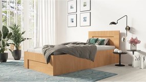 Łóżko 100cm x 200cm Otwierane z boku | OLCHA | Pojemnik + Stelaż