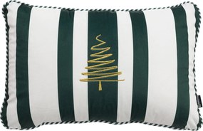 Poszewka na poduszkę Green &amp; White Noel 60x40 cm