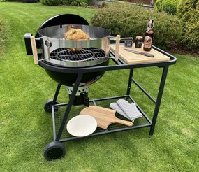 Avenberg Grill wielofunkcyjny z kociołkiem Venezia + szpikulec elektr. do grill. + piec do pizzy