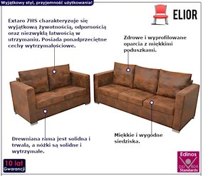 2-częściowy zestaw wypoczynkowy - Lemis