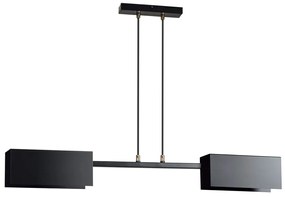 Czarna nowoczesna lampa wisząca - 15X D018 T0-R55