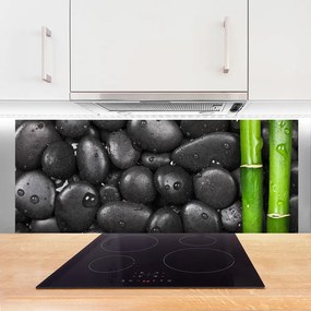 Panel Szklany Świeżość Bambusa W Spa