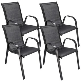 Komplet 4 sztuk krzeseł ogrodowych R3-C36
