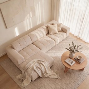 Beżowy narożnik (lewostronny) Chicago – Cosmopolitan Design