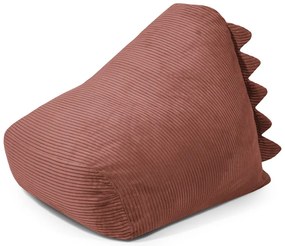 Ceglasty sztruksowy dziecięcy worek do siedzenia Snug 80 Dragon – SLOWDOWN