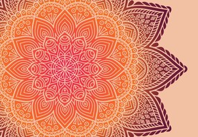 Fototapeta - Jasna mandala (196x136 cm)